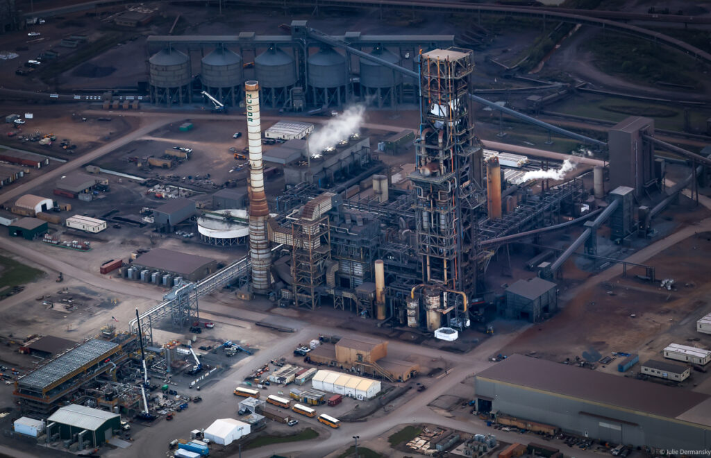 Nucor Steel Louisiana in the St. James Parish 4th District.