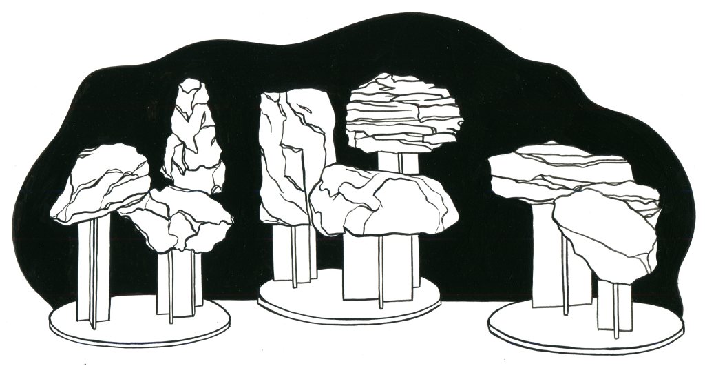 A multifaceted collection of rocks from the American Museum of Natural History's Hall of Planet Earth.