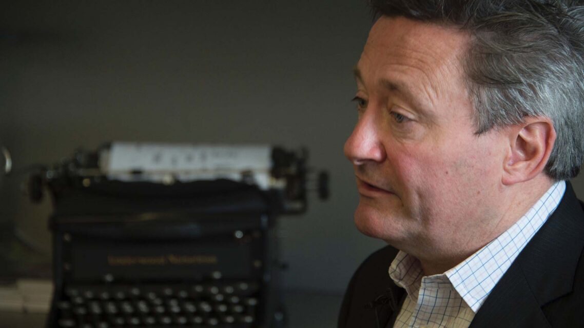 Close up photo of Gerard Ryle