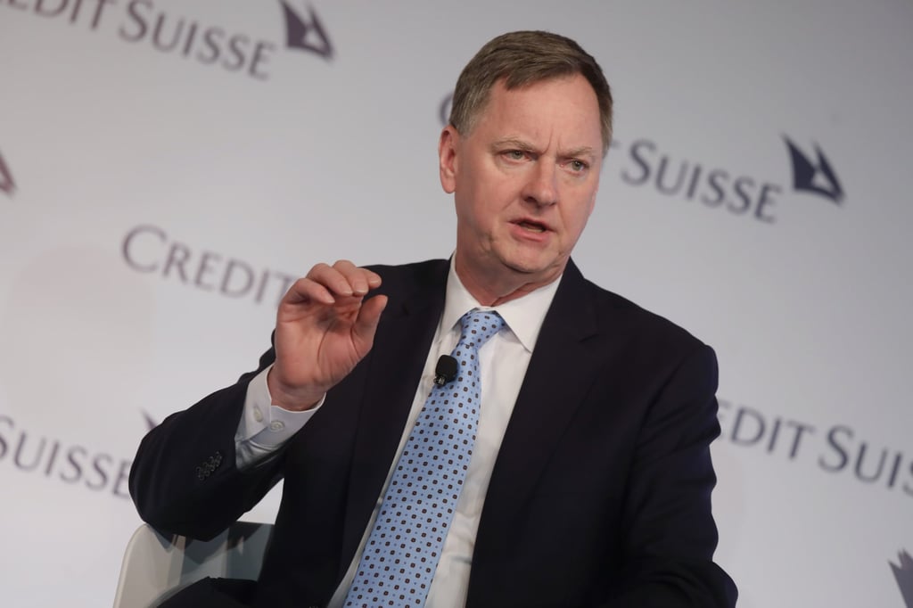 Charles Evans, seen here in Hong Kong in March 2019, is a former president of the Federal Reserve Bank of Chicago. He appeared in Hong Kong again this week. Photo: K.Y. Cheng Charles Evans, seen here in Hong Kong in March 2019, is a former president of the Federal Reserve Bank of Chicago. He appeared in Hong Kong again this week. Photo: K.Y. Cheng