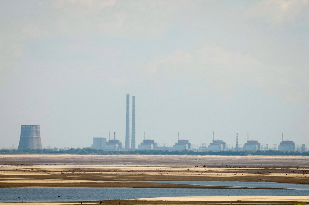 The Zaporizhzhia nuclear power plant is seen in June 2023. Photo: Reuters The Zaporizhzhia nuclear power plant is seen in June 2023. Photo: Reuters