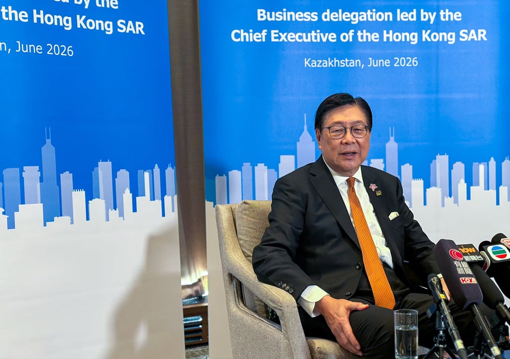 Frederick Ma says Hong Kong is an attractive option for Kazakhstan’s companies. Photo: Jeffie Lam Frederick Ma says Hong Kong is an attractive option for Kazakhstan’s companies. Photo: Jeffie Lam