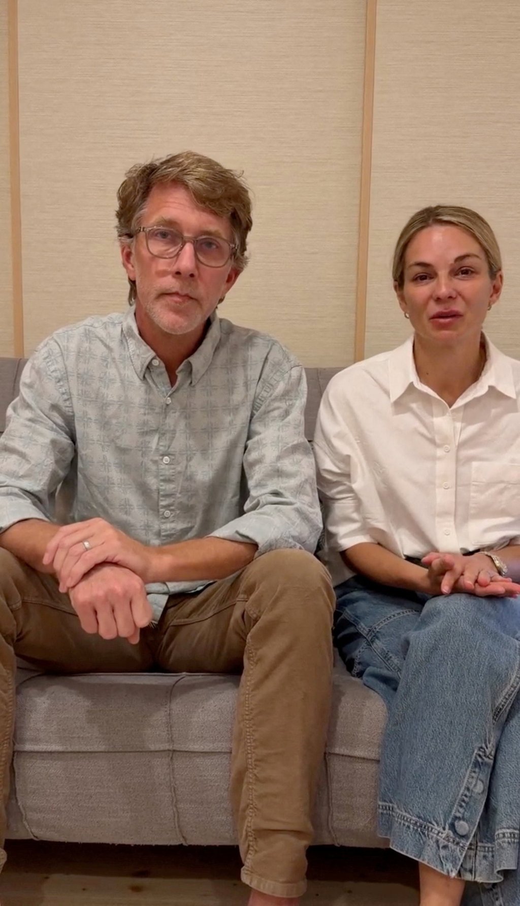 James Higginbotham’s parents, Nancy and Keith Higginbotham, speak at an unidentified location in a video posted on social media. Photo: Facebook/Nancy Higginbotham via Reuters James Higginbotham’s parents, Nancy and Keith Higginbotham, speak at an unidentified location in a video posted on social media. Photo: Facebook/Nancy Higginbotham via Reuters