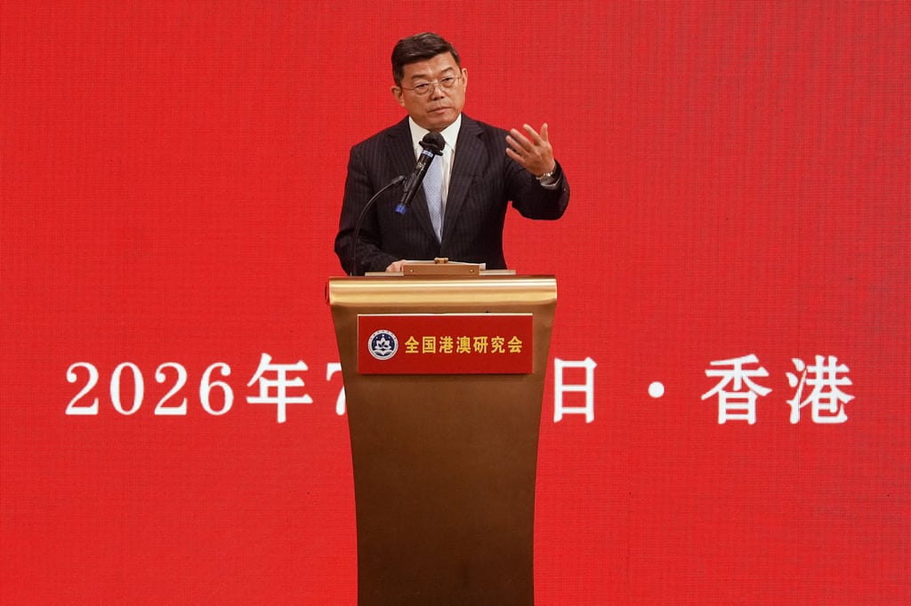 Wang Zhenmin, former bureau chief of the State Council’s Hong Kong and Macau Office, says the US, UK and Singapore have more draconian national security laws than Hong Kong. Photo: Elson Li Wang Zhenmin, former bureau chief of the State Council’s Hong Kong and Macau Office, says the US, UK and Singapore have more draconian national security laws than Hong Kong. Photo: Elson Li