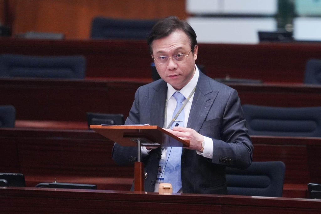 Lawmaker Alan Chan submitted just one question — the lowest overall – on the hotel industry’s reception capacity. Photo: Eugene Lee Lawmaker Alan Chan submitted just one question — the lowest overall – on the hotel industry’s reception capacity. Photo: Eugene Lee