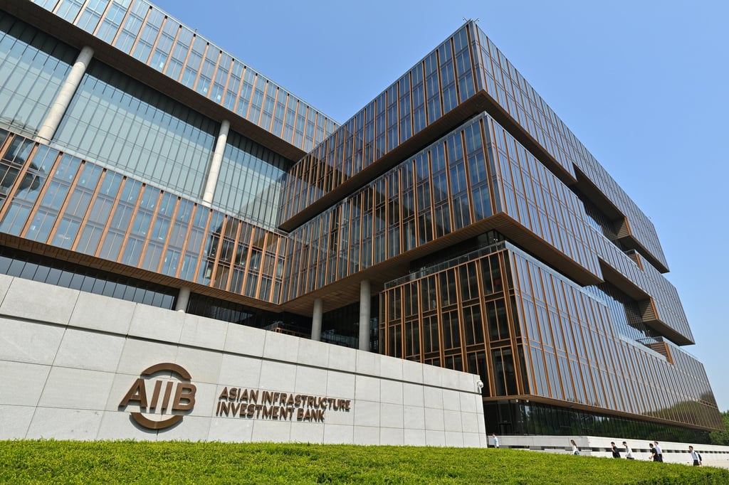 The Asian Infrastructure Investment Bank launched in 2016 and is headquartered in Beijing. Photo: Xinhua The Asian Infrastructure Investment Bank launched in 2016 and is headquartered in Beijing. Photo: Xinhua