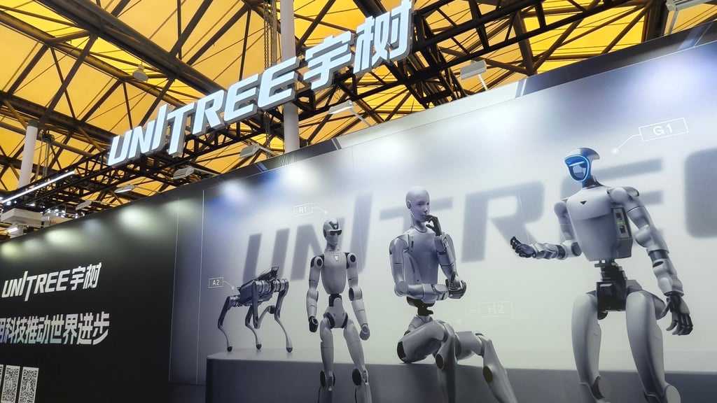 The Unitree Robotics booth at the China Digital Entertainment Expo & Conference in Shanghai, August 3, 2026. Photo: VCG via Getty Images The Unitree Robotics booth at the China Digital Entertainment Expo & Conference in Shanghai, August 3, 2026. Photo: VCG via Getty Images
