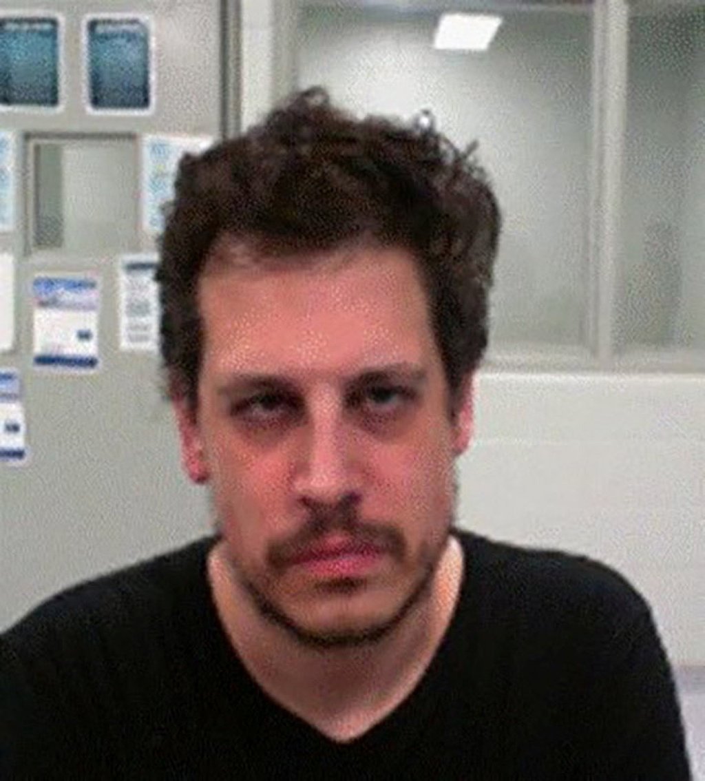 Milo Yiannopoulos poses after his arrest by federal immigration agents at the Louis Armstrong New Orleans International Airport in Kenner, Louisiana, on Thursday. Photo: US Department of Homeland Security via Reuters Milo Yiannopoulos poses after his arrest by federal immigration agents at the Louis Armstrong New Orleans International Airport in Kenner, Louisiana, on Thursday. Photo: US Department of Homeland Security via Reuters