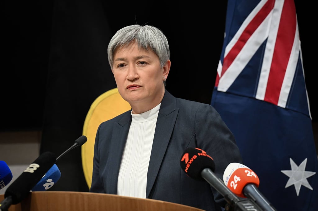 Australian Foreign Minister Penny Wong has cancelled partnerships with two Chinese universities. Photo: Michael Errey/AAP/dpa Australian Foreign Minister Penny Wong has cancelled partnerships with two Chinese universities. Photo: Michael Errey/AAP/dpa