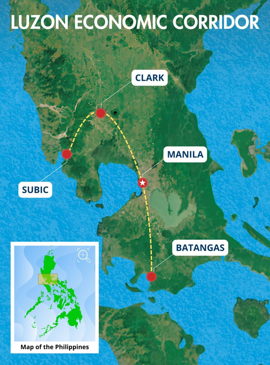 Initially conceptualised as a transport and logistics project, the Luzon Economic Corridor has expanded into development plans for energy, digital infrastructure, critical minerals and advanced manufacturing. Photo: US embassy in the Philippines Initially conceptualised as a transport and logistics project, the Luzon Economic Corridor has expanded into development plans for energy, digital infrastructure, critical minerals and advanced manufacturing. Photo: US embassy in the Philippines