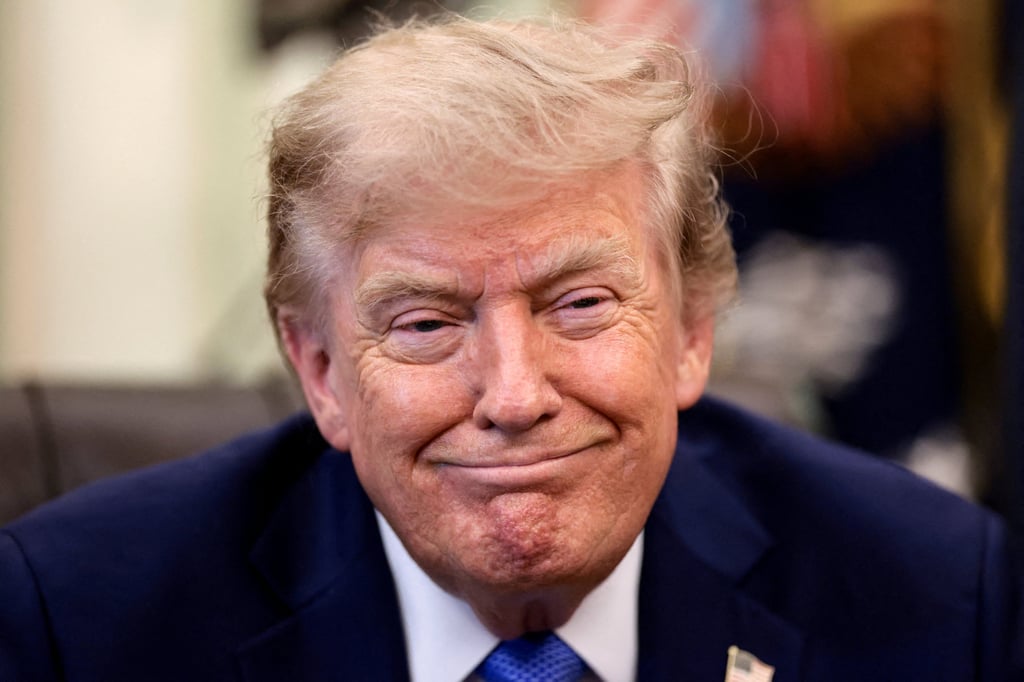 US President Donald Trump’s memorandum said it was “in the national security interest” to allow foreign shipbuilding capacity and investment. Photo: Reuters US President Donald Trump’s memorandum said it was “in the national security interest” to allow foreign shipbuilding capacity and investment. Photo: Reuters