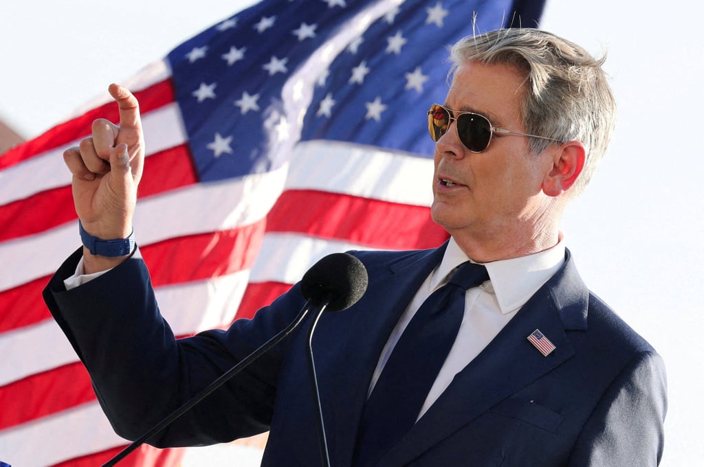 US Treasury Secretary Scott Bessent speaks during a press conference in Asheville, North Carolina, on September 1. Photo: Reuters US Treasury Secretary Scott Bessent speaks during a press conference in Asheville, North Carolina, on September 1. Photo: Reuters