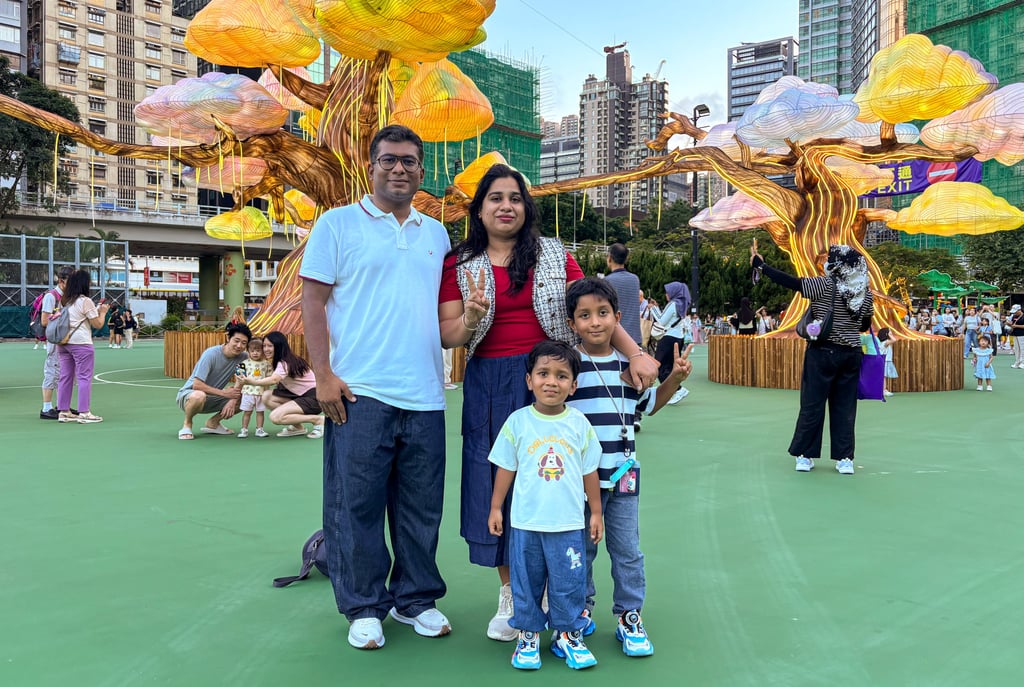 Anant Raj and his family are keen to take part in the National Day celebrations. Photo: Connor Mycroft Anant Raj and his family are keen to take part in the National Day celebrations. Photo: Connor Mycroft