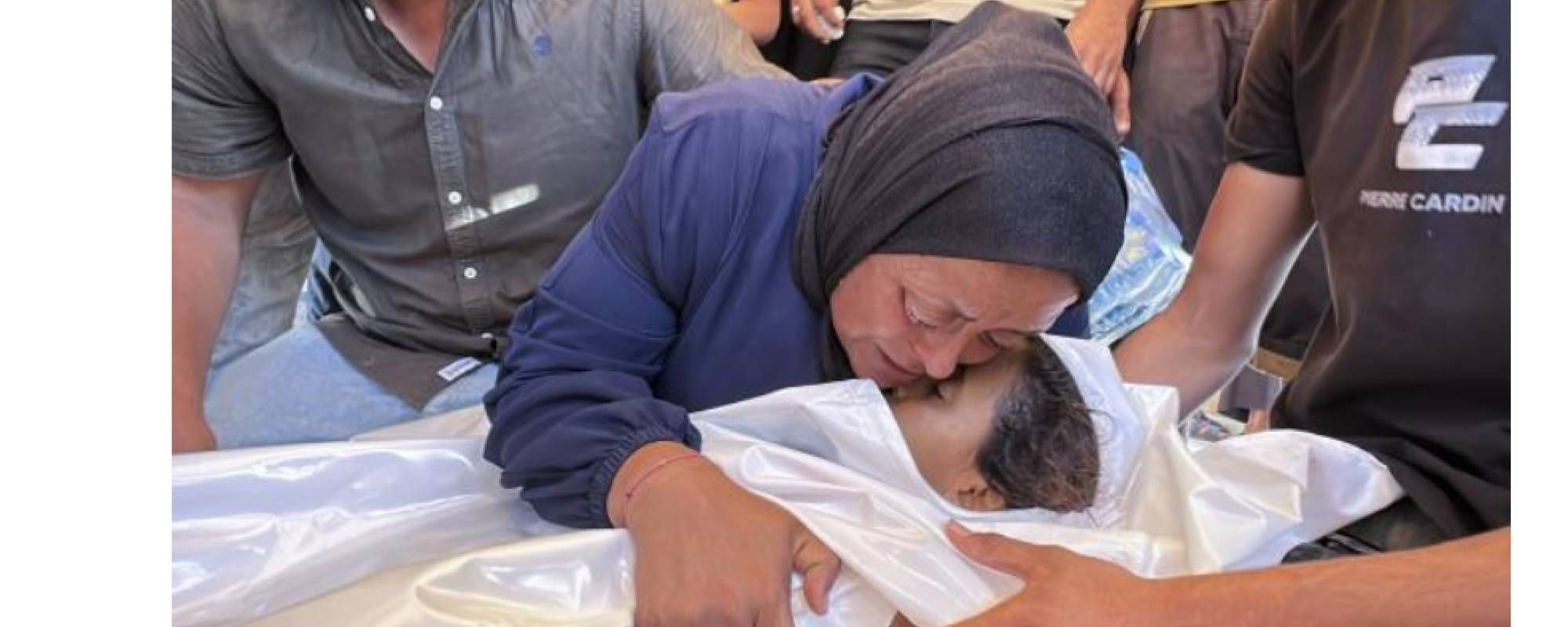 A ceasefire in name only: The mother of 8-year-old Amal al-Mughayir mourns her death in an Israeli strike on Khan Younis last month.